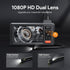 DEPSTECH 1080P 5" 16.5FT Dual-Lens Endoscope Camera with Light, HD Borescope with IPS Screen, Flexible Sewer Plumbing
