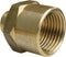 LASCO 17-9281 1/2-Inch Female Pipe Thread by 3/8-Inch Female Pipe Thread Brass Bell Reducer