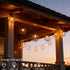 TWINKVILLA 10 Bulbs, Decorative String Lights Indoor Outdoor, Patio Lantern Style String Lights with Warm White Mini UL