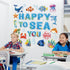 Ocean Bulletin Board Decorations - Underwater Theme Classroom Decorations for Elementary School Kindergarten Office