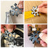 FODARSAI 18-in-1 Snowflake Multi Tool, Unique Gifts for Men, Cool Camping Tool Gadgets, Stocking Stuffers for Dad,