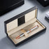 Rollerball Pen Gift Set, Gel Pen for Men, Women, Business, Party & Wedding Black Ink 0.7mm G5 (Gold-Silver)