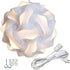 Lightingsky DIY IQ Jigsaw Puzzle Lamp Shade Ceiling Pendant Lampshade Kit with 15