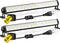 YQNLIFA 2 Pack 40W LED Shop Lights, 5400LM 6000K Plug in Garage