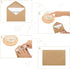 Gift Cards Envelopes Mini Brown Kraft for Small Gift Cards, Invitations, Business Notes (800 Pieces)