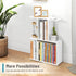 Desktop Shelf Organizer for Top of Desk - Wood Desk Hutch for Dorm Room Essentials & Home Office - Small Tabletop