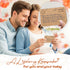 Renaco Gift Company 50 Mommy Baby Shower Advice Cards for Parents To Be - pcs Double Sided Wishes Cards with Box