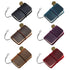 6 Pack Leather Travel Mini Notebook, 1.8" x 1.2" Refillable Blank Pocket