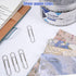 Large Paper Clips, Jumbo 2 Inch Paper Clips, 300 Pcs Smooth Big Paperclips for Office Supplies Silver