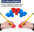6 Pack The Classics Writing CLAW Pencil Grip Medium Ergonomic Aid for Kids, Pre-K, Special Needs, Fits Pencils, Pens