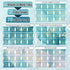 66 Holy Bible Tabs for Women and Men, Laminated Position Index Tabs, Large Print Easy-to-Read Bible Markers, Study