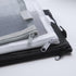 Zipper Files Bag, Breathable Transparent Mesh Documents Pocket Pouch for Office School Supplies (White, A4, Pack of 6)