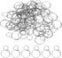 PATIKIL 0.71x0.47 Stainless Steel Chandelier Connector Pins, 50Pcs Chandelier Crystal Clips for