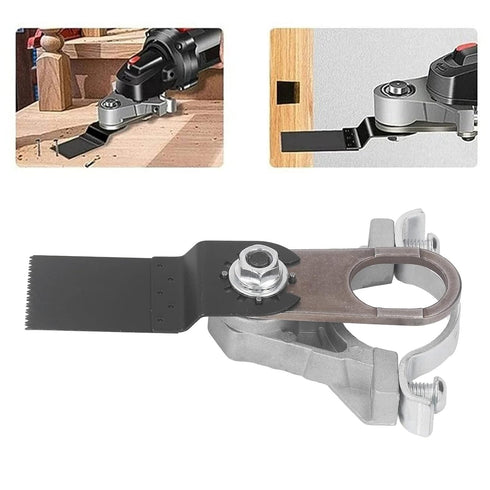 Angle Grinder Converter Kit, Oscillating Tool Adapter with Tungsten Steel Blade Power Tool Accessories