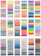 ELII 3600pcs Transparent Sticky Index Tabs, Morandi Sticky Notes Tabs for Annotating Page Labels, Classify File Reading