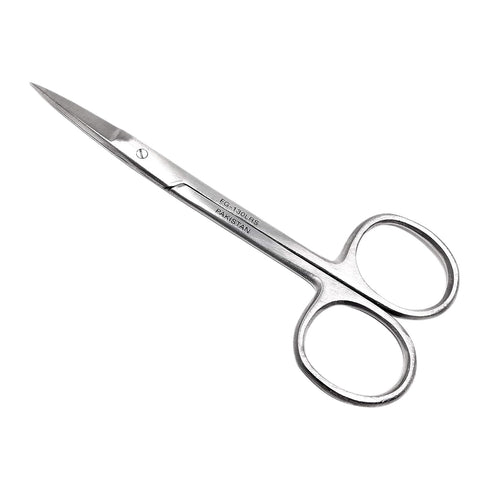 Cynamed Iris Micro Dissecting Precision Lab Scissors, Fine Point Straight - Pack of 3