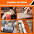 1-1/2 Inch x 30 Inch Sanding Belts, 600 Grits for Belt Sander Tool, Woodworking, Metal Polishing, 10 Pack Aluminum Oxide
