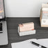 Hipiwe Terrazzo Business Card Holder for Desk, Concrete Display Stand for Women Men Office Organizer
