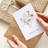 Rtisaeu 96 Pack 4 6 Inch Floral Thank You Cards with Envelopes, Wildflower Thank You Notes with Kraft Envelopes