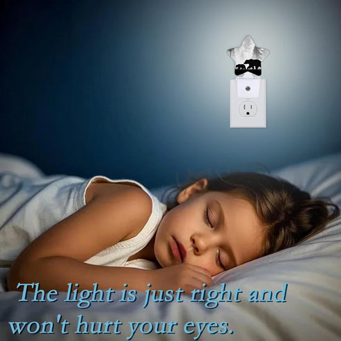 SKYDAWNY Bear Pine Tree Night Light,Plug Into Wall Decor Nightlights for Bedroom,Bathroom,Hallway,Stairway,Kitchen