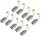 PATIKIL Carbon Brushes 0.55x0.31x2.48 Inch for Electric Motors, 20 Pack for Power Tool Repair