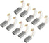 PATIKIL Carbon Brushes 0.55x0.31x2.48 Inch for Electric Motors, 20 Pack for Power Tool Repair