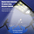 Haofy Solar LED Street Light, 72 LED Motion Sensor, Dusk to Dawn, 3000LM Solar Powered Security Lights for Garden Yard