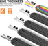 Four Candies 3PCS 2MM Mechanical Pencils with Case, Metal Lead Holder with 120 Graphite Lead Refills, 4 Erasers,