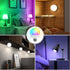 Ovyiech Bulbs 15 Bulbs dimmable Bulb Sconce,2 Pack Rechargeable Battery Operated Light with Remote Control,Timer