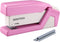 Bostitch Office InCourage Compact Stapler, Spring-Powered, BCA Pink (1588), Plastic Half Strip