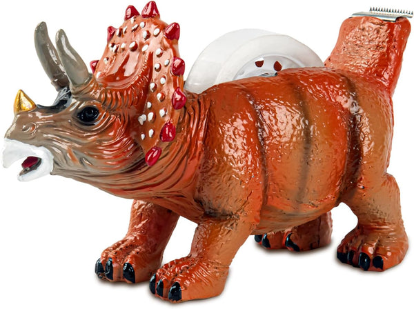 Dinosaur Tape Dispenser, Cute Desktop Tape Holder for Office, Desk Tape Dispenser
