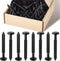 Blulu 120 Pcs 3 Inch Vinyl Shutter Fastener Window Panel Peg Lok Pin