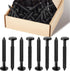 Blulu 120 Pcs 3 Inch Vinyl Shutter Fastener Window Panel Peg Lok Pin
