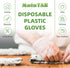 500 Pieces Plastic Disposable Gloves, Cleaning Gloves, One Size Fits Most