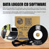 Decibel Meter Sound Level Meter with CD Software, Audio Noise Measuring Range 30 – 130 dB