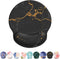 Mouse Pad Wrist Support - Ergonomic Gel Mouse Pad with Wrist Rest, Comfortable for Laptop, Black Marble