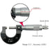 NORTOOLS Metal Vernier Caliper with Micrometer and Ruler for Precision Measurements Inside/Outside/Depth/Step