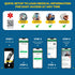 8 inches Medical Bracelets for Men Women with QR Code Medical Alert ID Bracelets for Sport Travel - Silicone Waterproof
