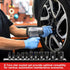 11PCS Female Torx Socket Set with Rail, E-Torx Socket Set for 1/4" and 3/8" Drive, E4 - E20