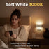 2 Pack Dimmable 0-100LM 3000K L LOHAS LED Night Light, Modern LED Night Lights Plug into Wall,Dusk to Dawn Sensor Night