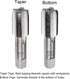 uxcell Metric Hand Tap M27 Thread 1.5 Pitch, 4 Straight Flutes H2 Alloy Tool Steel Tapping Tools for Repairing