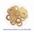 20 pcs EDC Pocket Knife Brass Washer Gasket for Cold Steel 26 SP, Pivot Pin Washers Replacement