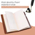 PRSTENLY To My Niece Leather Journal, 140 Page Refillable Travel Diary, Birthday Gift from Aunt Uncle