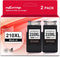 myCartridge 210XL Black Remanufactured Ink Cartridge for Canon 210XL PG-210, Use for PIXMA MP490 MP495 MP250 (2 Pack)