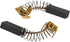 HQRP 2-Pack Carbon Brush Set for Makita CB303 194996-6 191963-2 CB-303 Power Tools Sander Router