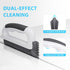 1 Lumkew Grout Cleaning Brush, V Shape Stiff Grout Cleaner Brush for Floors Tile Grout Scrubber Bathroom Shower Corner