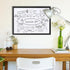TORASO Magnetic Dry Erase White Board, Vintage Black Frame, 18"x 24", Wall Hanging for Office/School/Home Memo