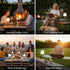 Rechargeable RGB Solar Table Lamp - Color Changing Indoor Outdoor Lighting