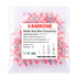 100PCS Waterproof Solder Seal Wire Connectors - AWG 22-18 Red Heat Shrink Butt Terminals for Marine Boat