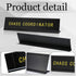 Funny Office Decor, 10 x 2 Inches Black Desk Signs for Office Accessories, Humorous Gift for Boss, Coworkers